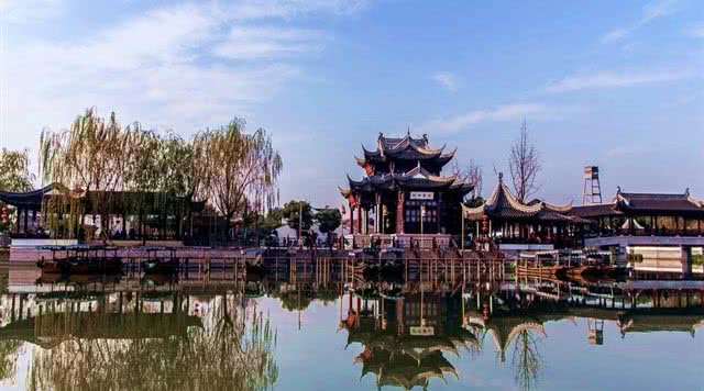 苏州甪直古镇